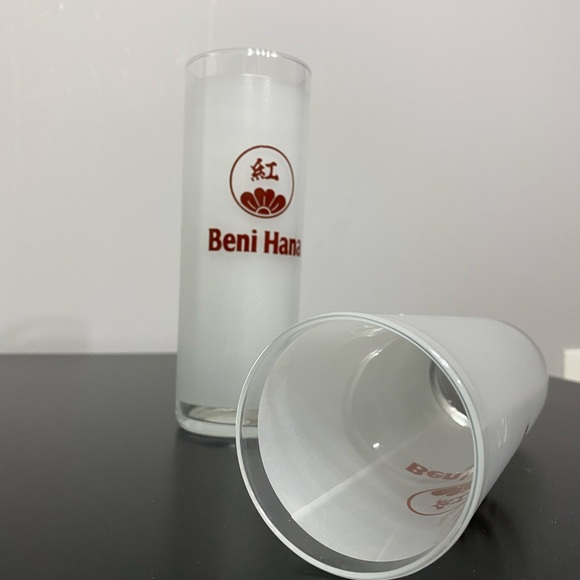 Set of 2 Full Size Beni Hana Glasses - Frosted - Picture 5 of 5